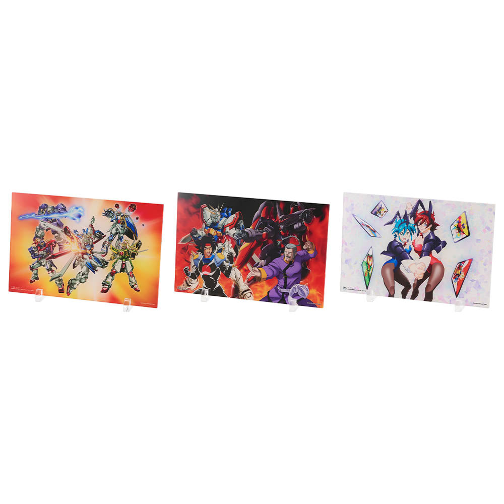 Ichiban Kuji Mobile Fighter G Gundam Prize C Big Visual Stand ~Original Illustration~ - Mandorama