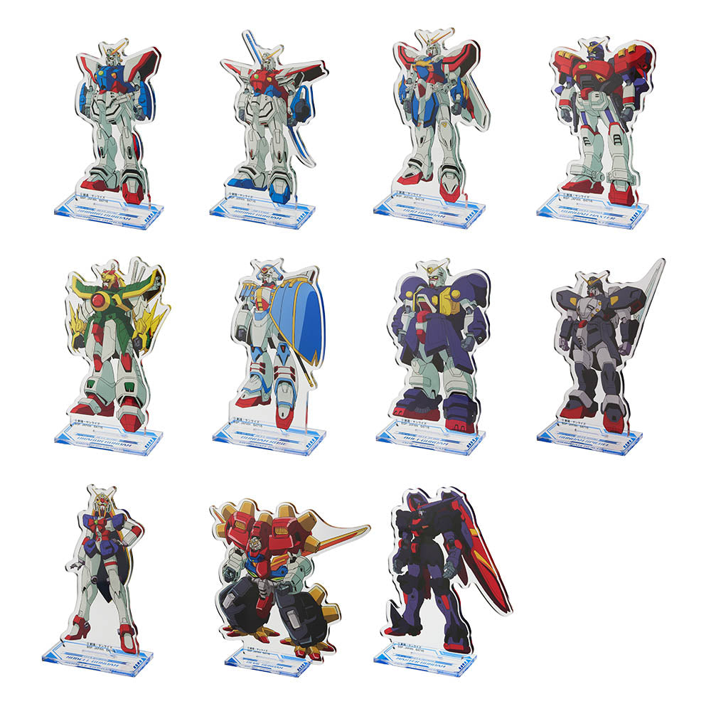 Ichiban Kuji Mobile Fighter G Gundam Prize D Mobile Fighter Acrylic Stand ① - Mandorama