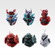Ichiban Kuji Mobile Suit Gundam GQuuuuuuX Prize D Mobile Suit Head Magnet Set - Mandorama