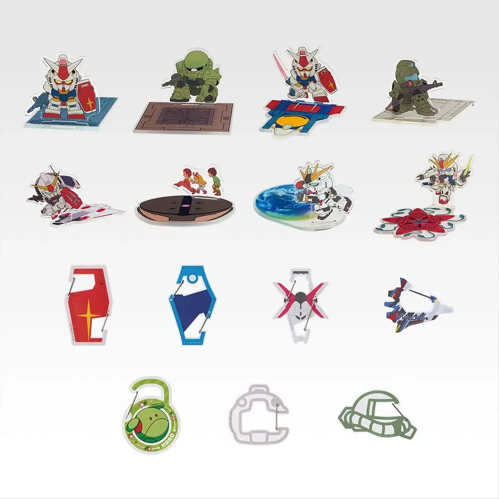 Ichiban Kuji Mobile Suit Gundam Prize F Acrylic Collection - Mandorama