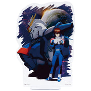 Ichiban Kuji Mobile Suit Gundam SEED FREEDOM Prize D Kira Yamato & Rising Freedom Gundam Original Illustration Visual Stand - Mandorama