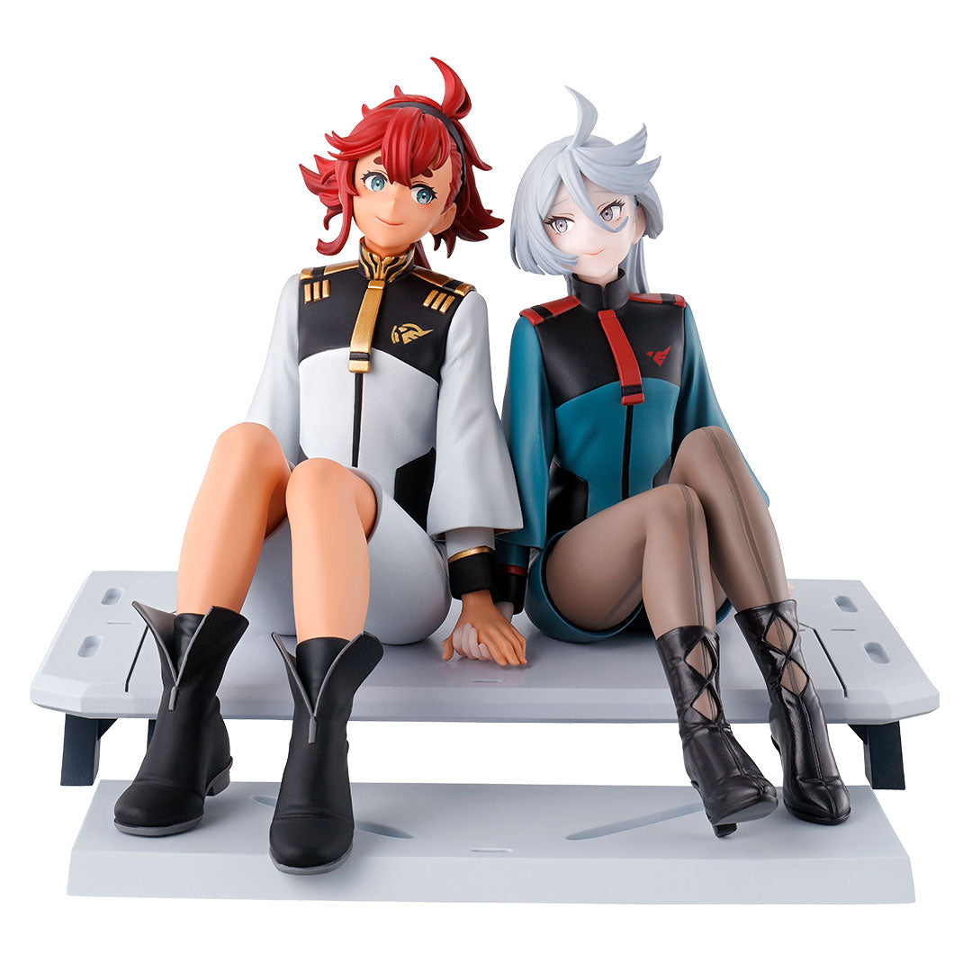 Ichiban Kuji Mobile Suit Gundam: The Witch from Mercury Last One Prize Suletta Mercury & Miorine Rembran Figure Last One Ver. - Mandorama