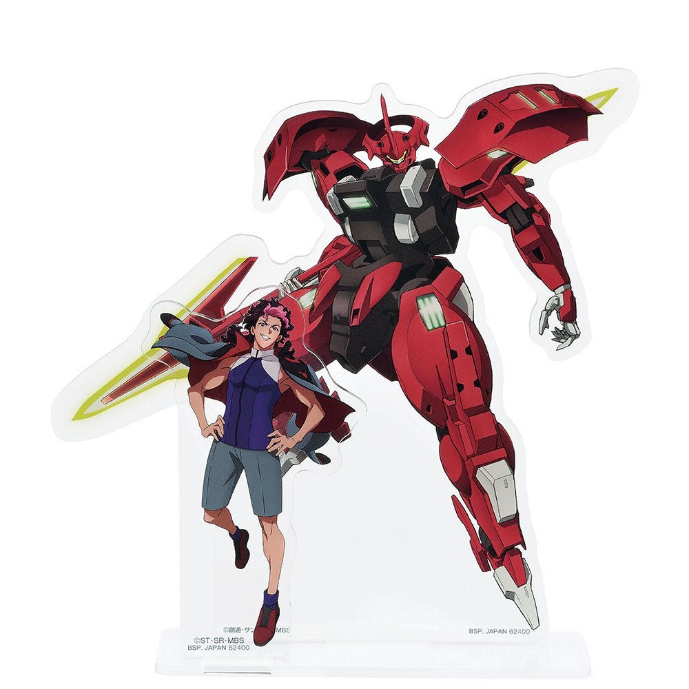 Ichiban Kuji Mobile Suit Gundam: The Witch from Mercury Prize C Guel Jeturk Visual Stand - Mandorama