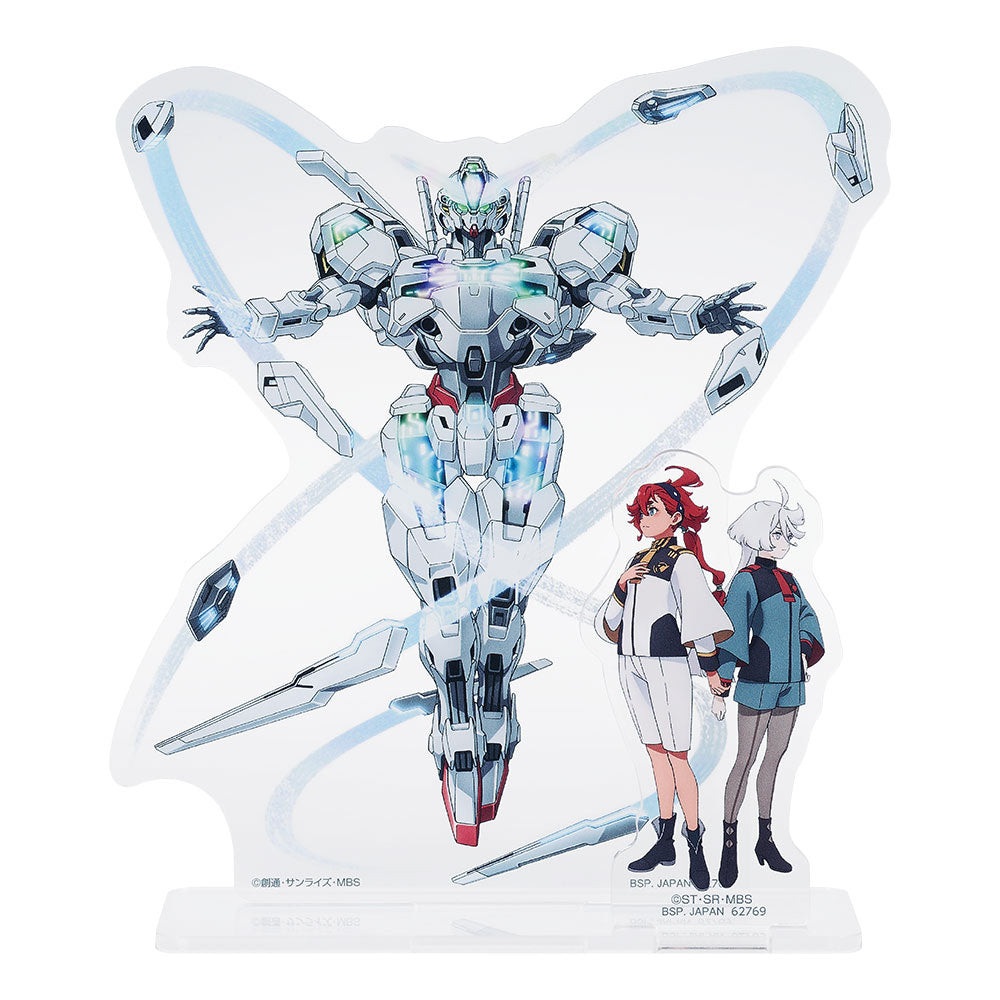 Ichiban Kuji Mobile Suit Gundam: The Witch from Mercury Prize C Slettas Mercury & Miorine Rembran Big Acrylic Stand - Mandorama