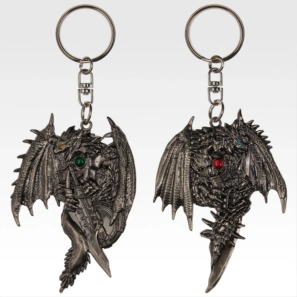 Ichiban Kuji Monster Hunter Wilds Prize D Regular Keychain - Mandorama