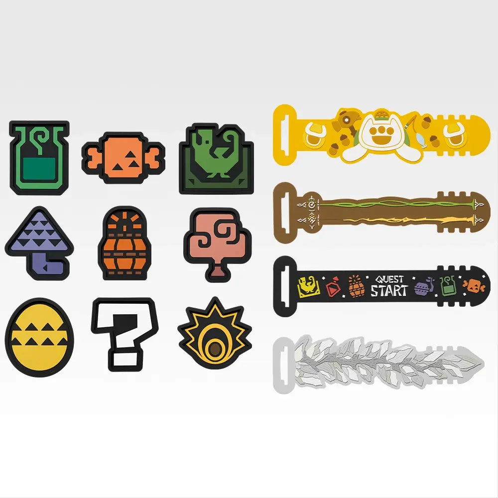Ichiban Kuji Monster Hunter Wilds Prize H Rubber Assortment - Mandorama