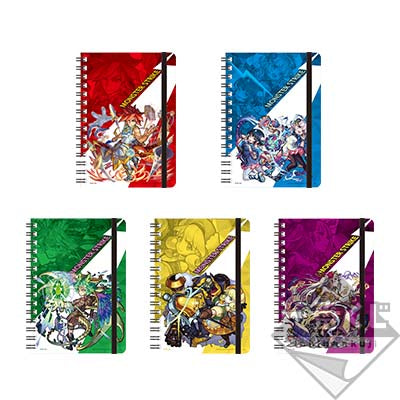 Ichiban Kuji Monster Strike Prize F Ring Notebook - Mandorama