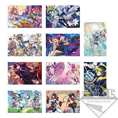 Ichiban Kuji Monster Strike Prize H Bold Canvas - Mandorama