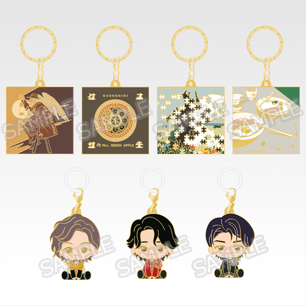 Ichiban Kuji Mrs. GREEN APPLE Prize F Metal Charm - Mandorama