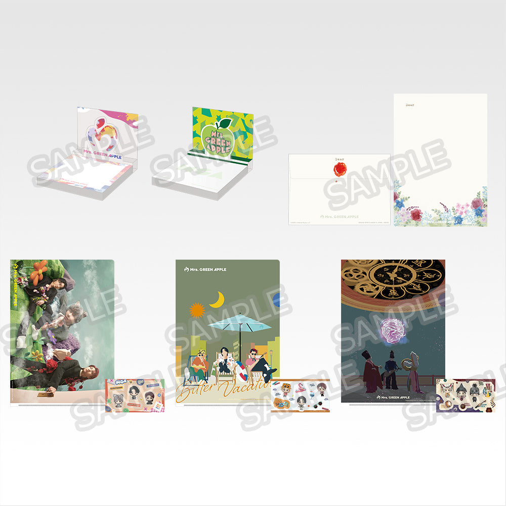 Ichiban Kuji Mrs. GREEN APPLE Prize H Stationery Collection - Mandorama