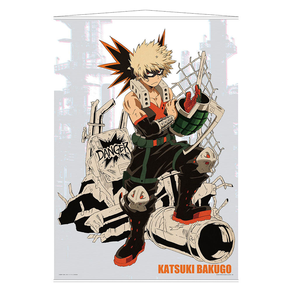 Ichiban Kuji My Hero Academia Prize B Katsuki Bakugo Hanging Art Poster - Mandorama