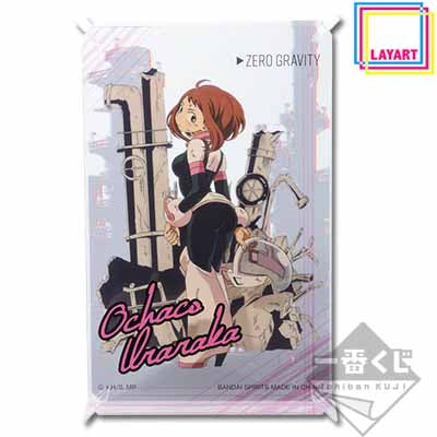 Ichiban Kuji My Hero Academia Prize D Ochako Uraraka Ray Art Clear Stand - Mandorama