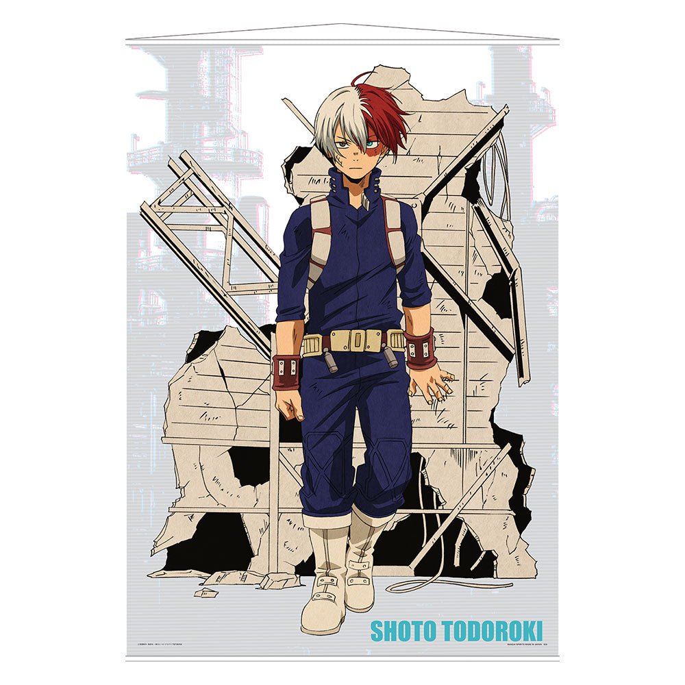 Ichiban Kuji My Hero Academia Prize D Shoto Todoroki Hanging Art Poster - Mandorama