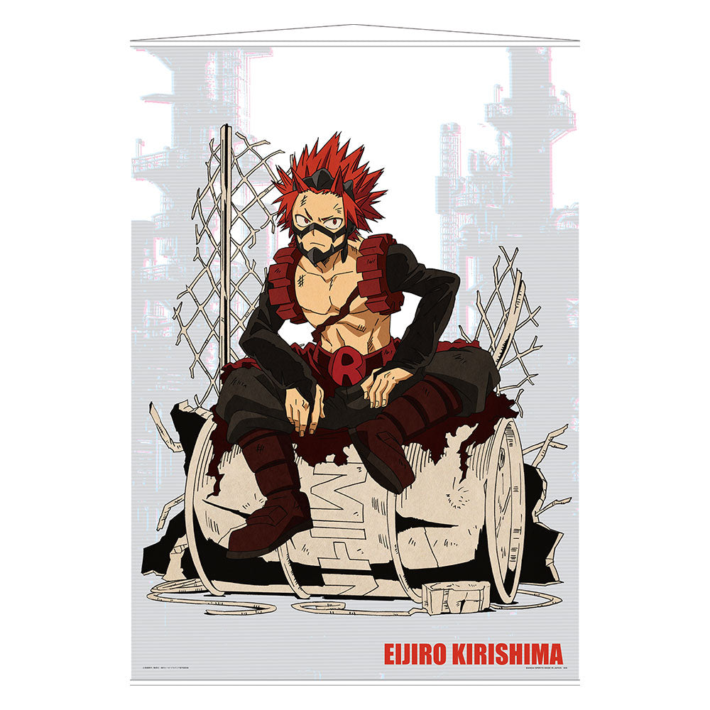 Ichiban Kuji My Hero Academia Prize E Eijiro Kirishima Hanging Art Poster - Mandorama