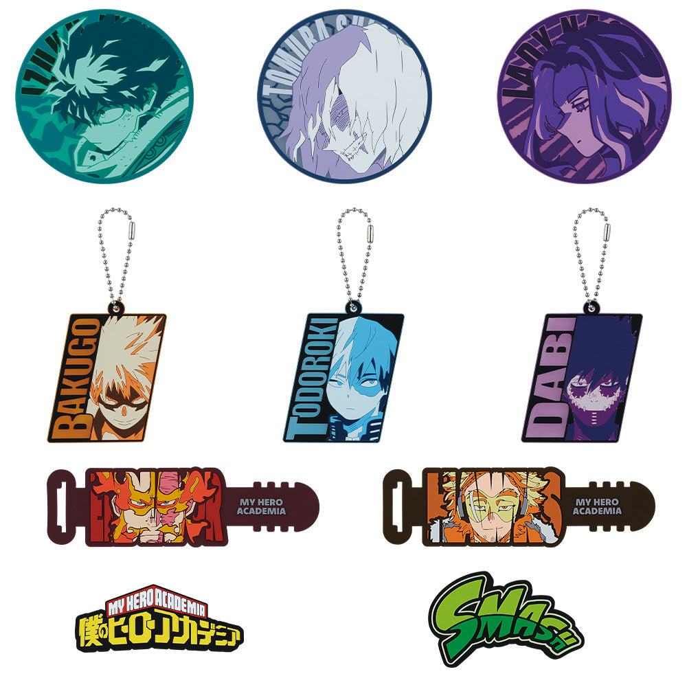 Ichiban Kuji My Hero Academia Prize E Rubber Collection - Mandorama