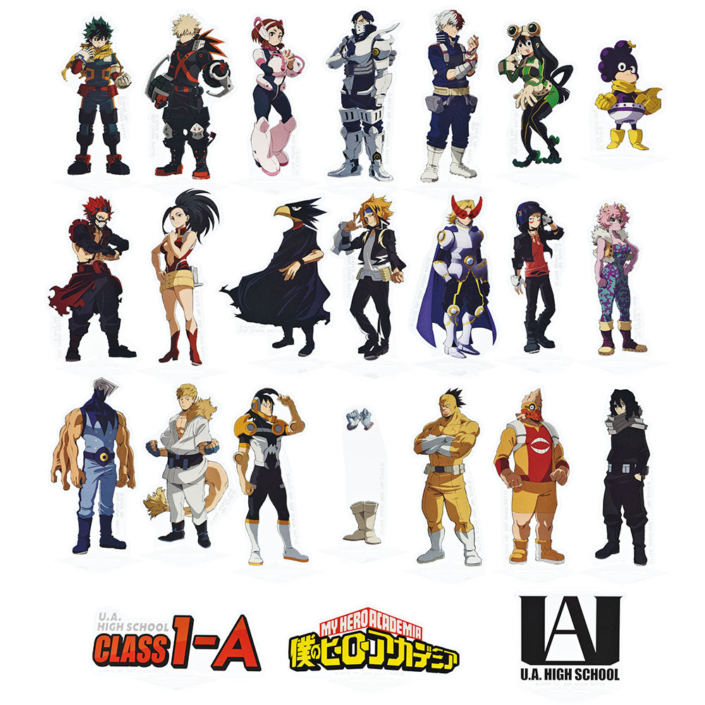 Ichiban Kuji My Hero Academia Prize F Acrylic Stand Set - Mandorama