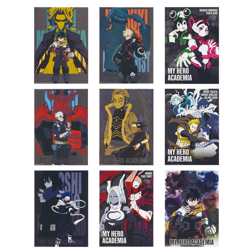 Ichiban Kuji My Hero Academia Prize F Clear Poster - Mandorama