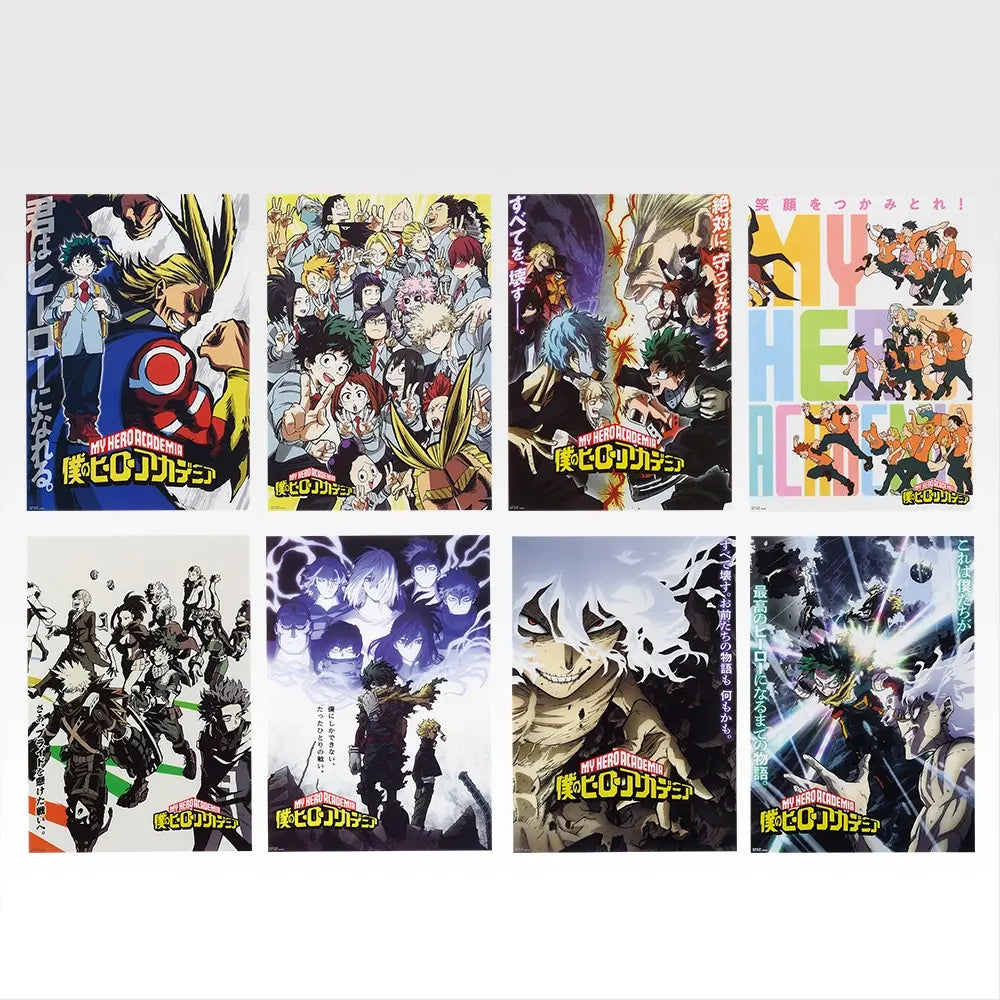 Ichiban Kuji My Hero Academia Prize I Historic Visual Clear Poster - Mandorama