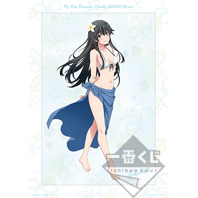 Ichiban Kuji My Teen Romantic Comedy SNAFU Climax Prize E Yukino Yukinoshita Framed Illustration Board - Mandorama