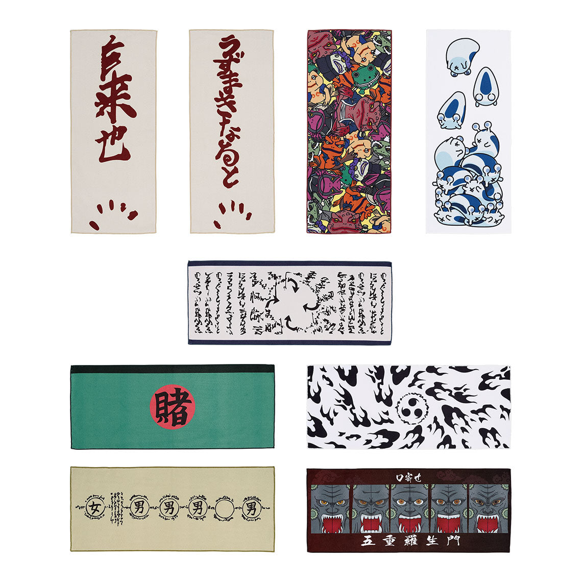 Ichiban Kuji Naruto: Shippuden Prize E Long Towel Assort - Mandorama
