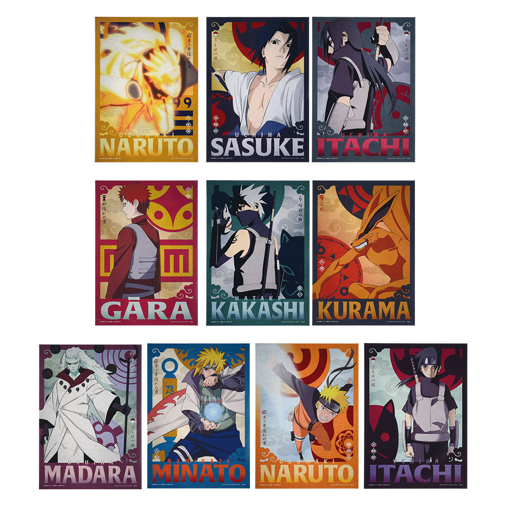 Ichiban Kuji Naruto: Shippuden Prize G Clear Poster - Mandorama