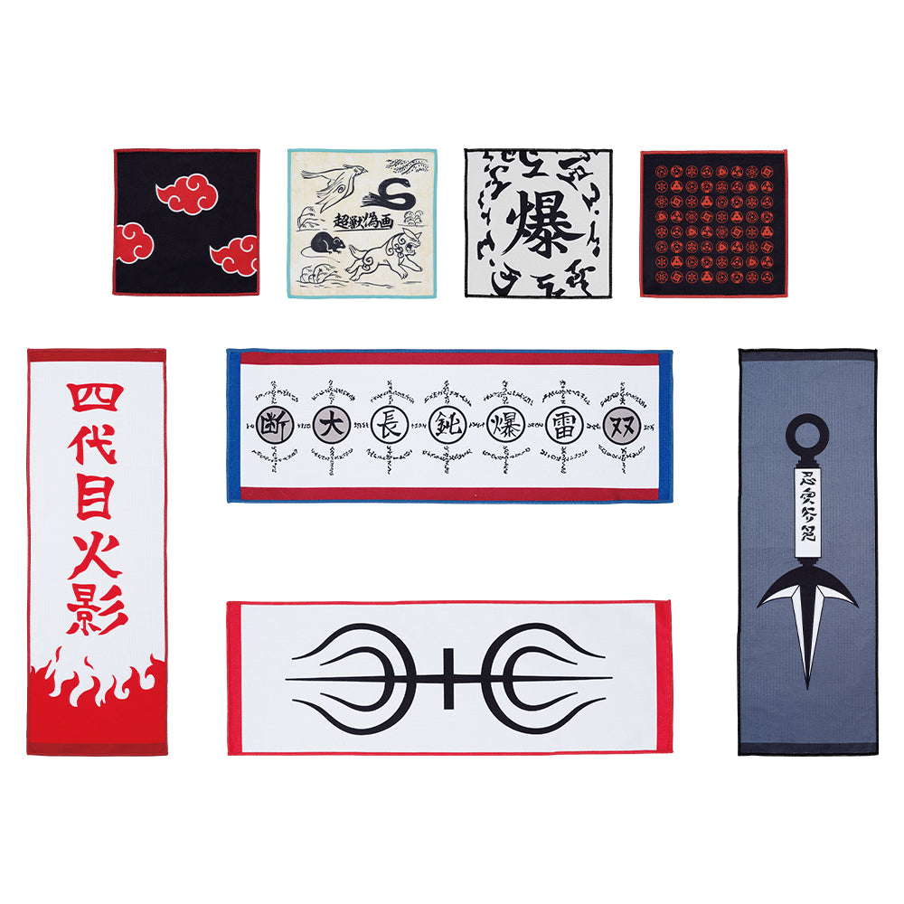 Ichiban Kuji Naruto: Shippuden Prize G Towel Collection - Mandorama