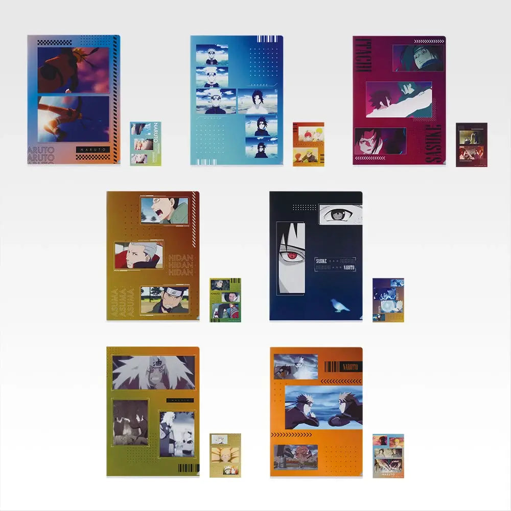 Ichiban Kuji Naruto: Shippuden Prize J Clear File & Sticker Set - Mandorama