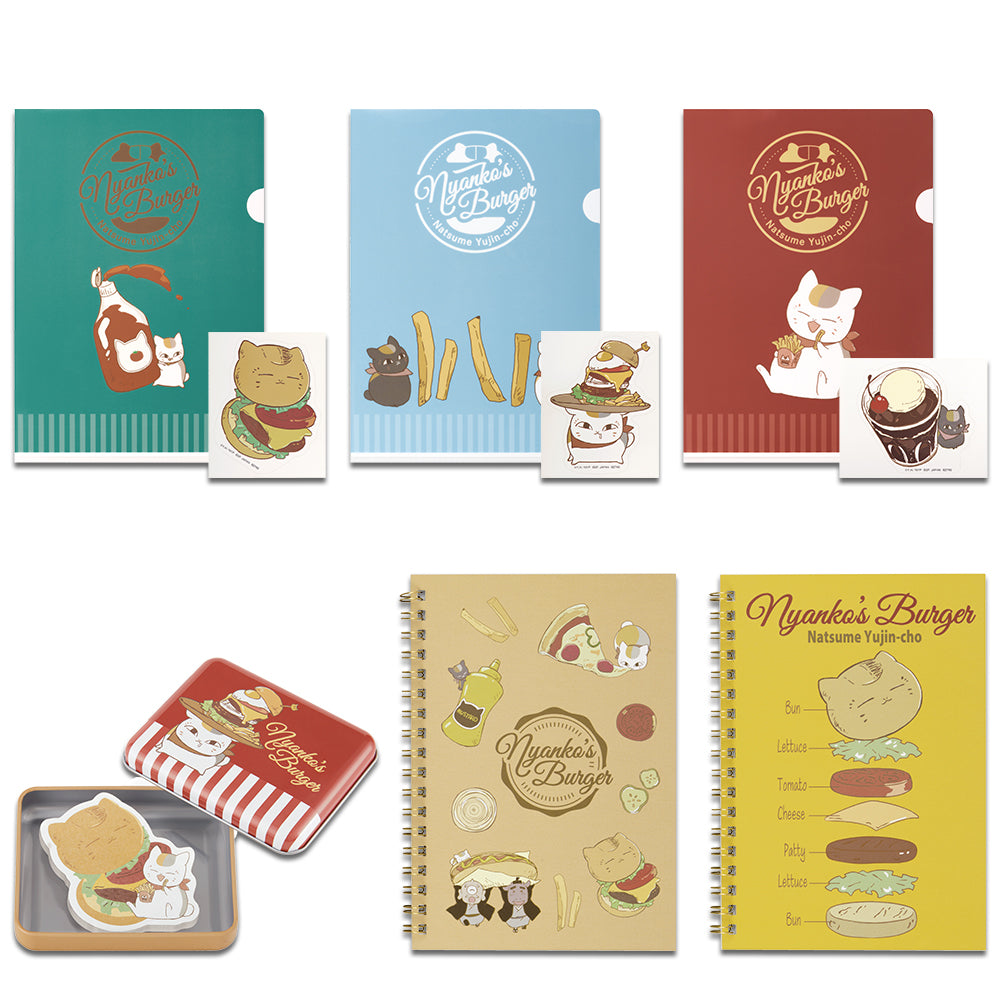 Ichiban Kuji Natsume's Book of Friends Prize F Burger Shop-Style Stationery Set ~Prize F~ - Mandorama