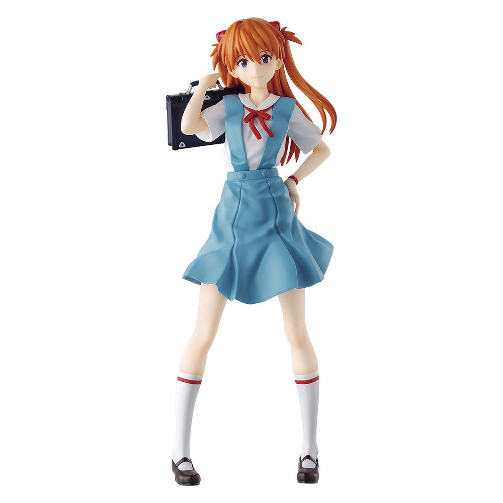 Ichiban Kuji Neon Genesis Evangelion Prize B Asuka Langley Soryu Figure ~School Uniform~ - Mandorama