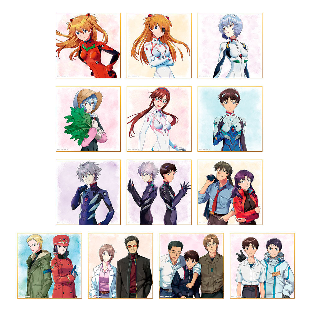 Ichiban Kuji Neon Genesis Evangelion Prize G Original Illustration Color Paper - Mandorama