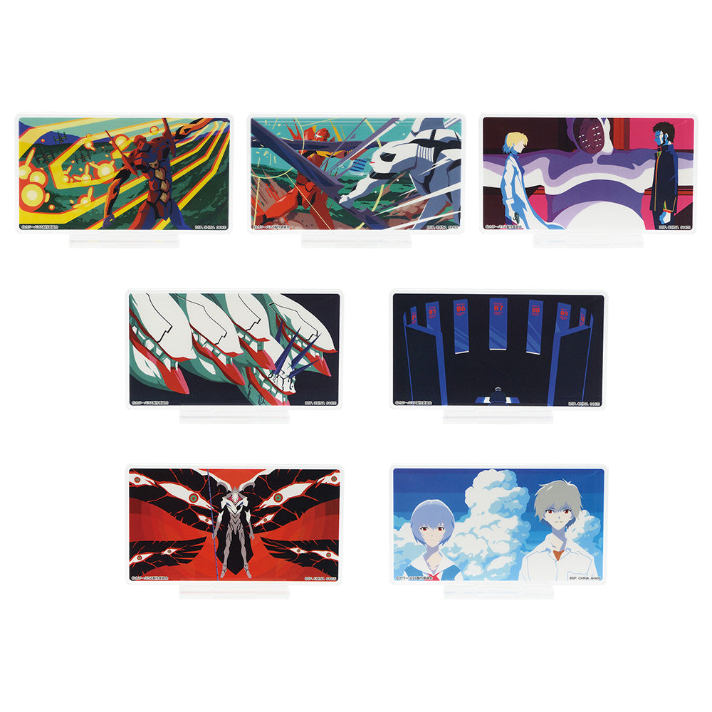 Ichiban Kuji Neon Genesis Evangelion: The End of Evangelion Prize G Acrylic Stand Set - Mandorama