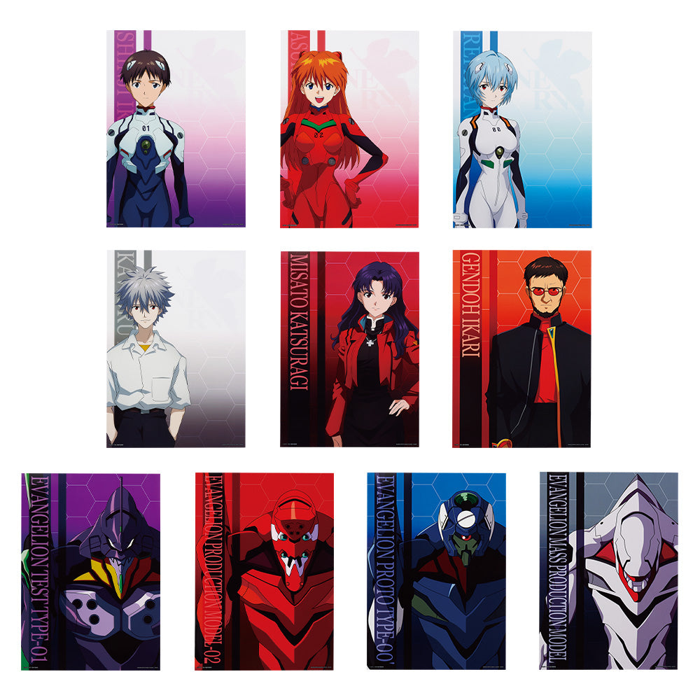 Ichiban Kuji Neon Genesis Evangelion: The End of Evangelion Prize H Clear Poster Set - Mandorama