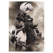 Ichiban Kuji NieR:Automata Ver1.1a Prize C Illustration Board 2B - Mandorama
