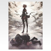 Ichiban Kuji NieR:Automata Ver1.1a Prize D Illustration Board - Mandorama