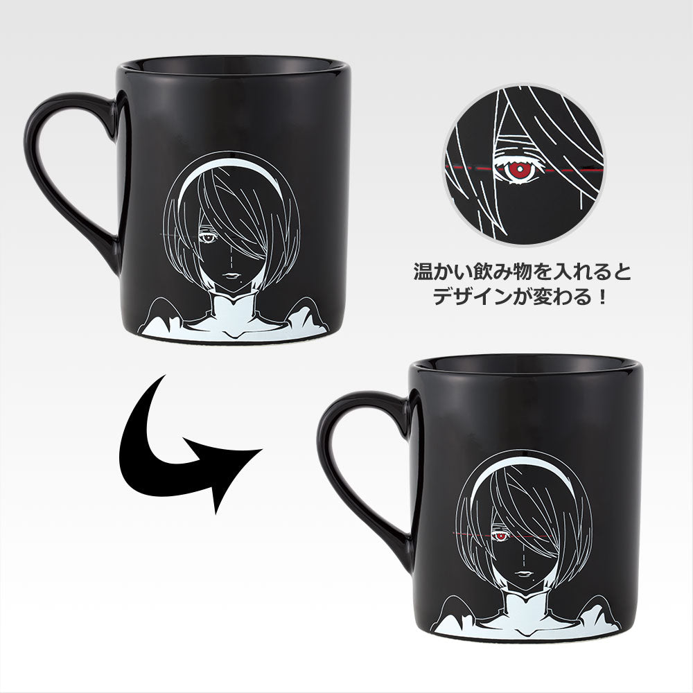 Ichiban Kuji NieR:Automata Ver1.1a Prize E Thermal Changing Mug Cup - Mandorama