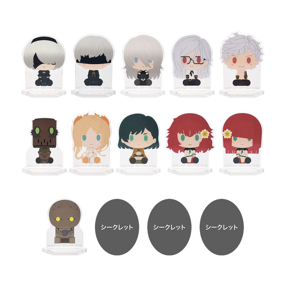 Ichiban Kuji NieR:Automata Ver1.1a Prize G Choco Nokko Acrylic Stand - Mandorama