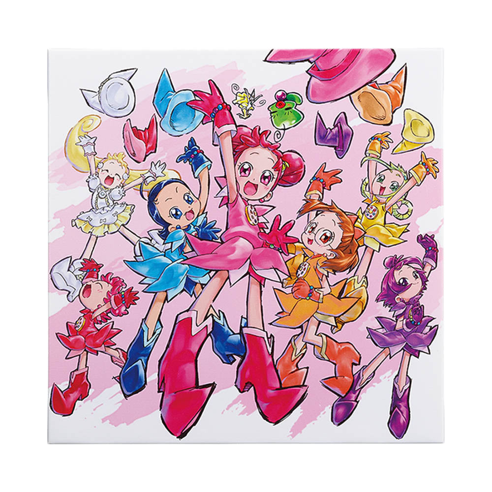 Ichiban Kuji Ojamajo Doremi Prize A Character Designer Yoshihiko Umakoshi Original Illustration Canvas Board - Mandorama