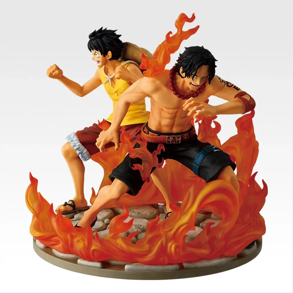Ichiban Kuji One Piece Last One Prize Revible Moment Figure ~Ace & Luffy~ - Mandorama