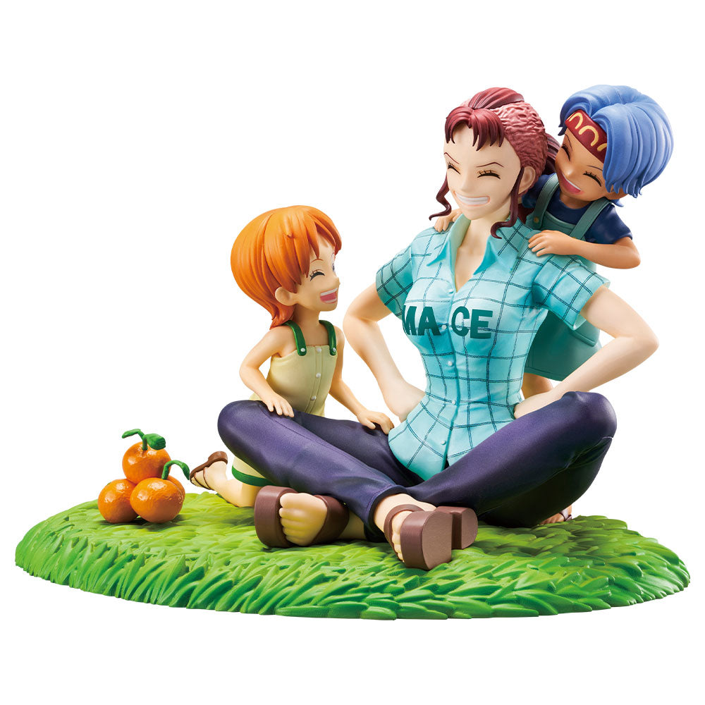 Ichiban Kuji One Piece Last One Prize Revible Moment Figure ~Nami & Nojiko & Bellemère~ Last One Ver. - Mandorama