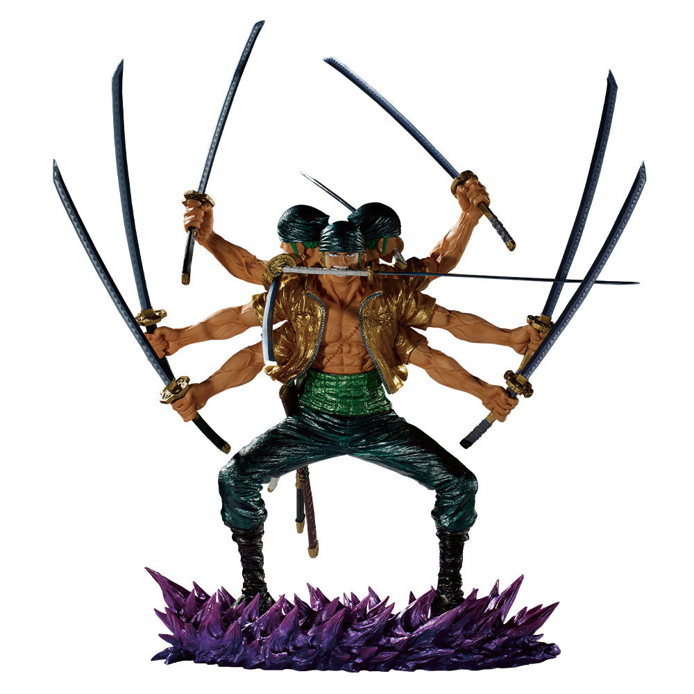 Ichiban Kuji One Piece Last One Prize Roronoa Zoro Figure ~Kongoushizou~ Last One Color Ver. - Mandorama