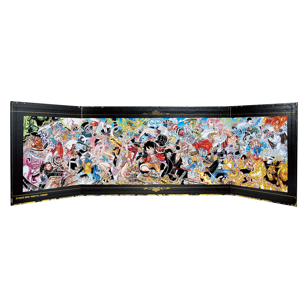 Ichiban Kuji One Piece Last One Prize Spread Visual Board ~WT100 Memorial Oda Eiichiro Original Drawing Great Pirate Hundred Views~ Last One Ver. - Mandorama