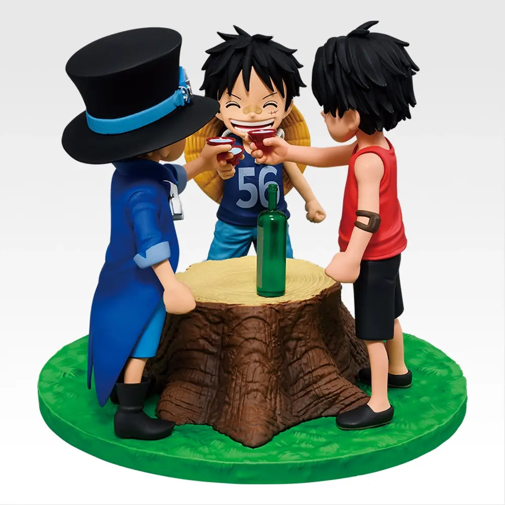 Ichiban Kuji One Piece Prize A Revible Moment Figure - Ace, Sabo & Luffy - Mandorama