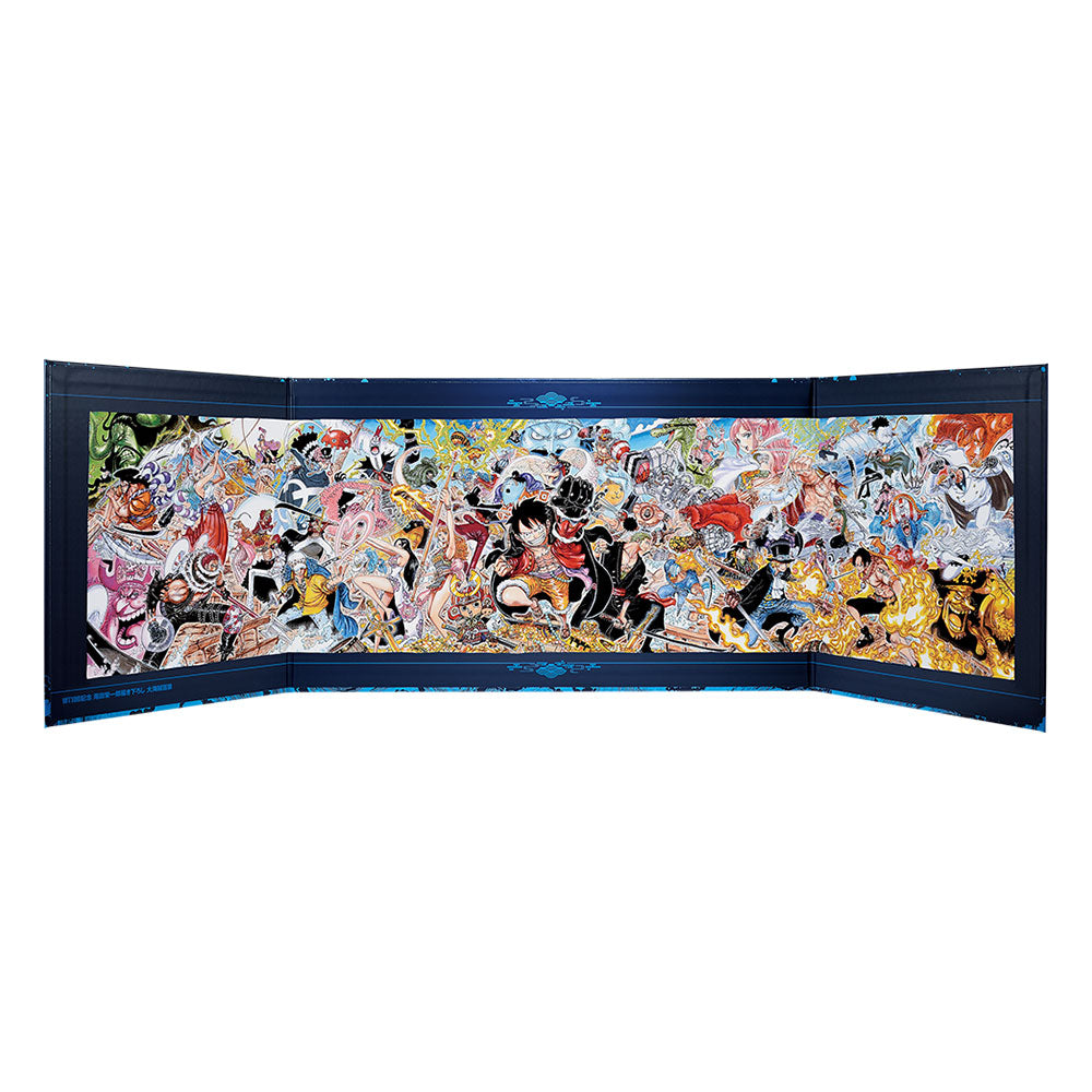 Ichiban Kuji One Piece Prize A Spread Visual Board ~WT100 Memorial Oda Eiichiro Original Drawing Great Pirate Hundred Views~ - Mandorama