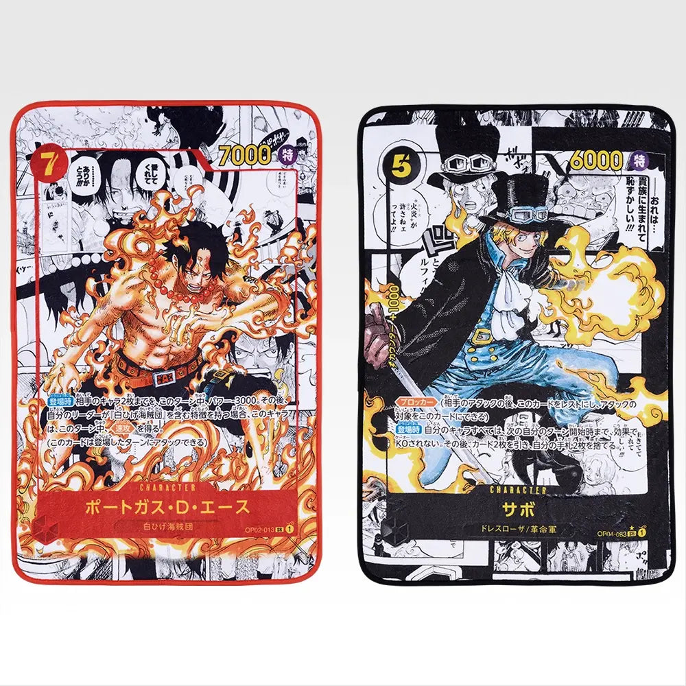 Ichiban Kuji One Piece Prize B Card Design Blanket - Mandorama