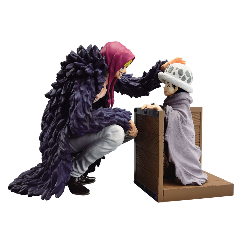 Ichiban Kuji One Piece Prize B Revible Moment Law & Corazon Figure - Mandorama