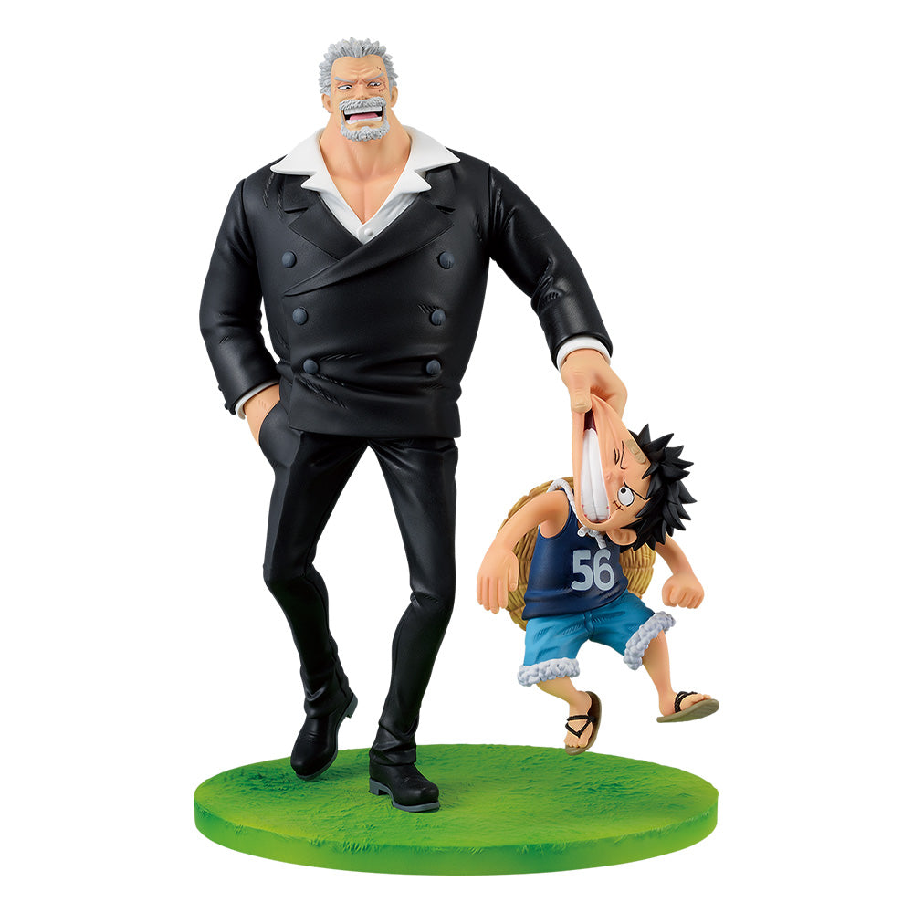 Ichiban Kuji One Piece Prize B Revible Moment Monkey D. Luffy & Monkey D. Garp Figure - Mandorama