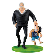 Ichiban Kuji One Piece Prize B Revible Moment Monkey D. Luffy & Monkey D. Garp Figure - Mandorama