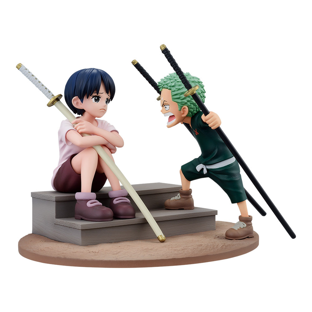 Ichiban Kuji One Piece Prize C Revible Moment Roronoa Zoro & Kuina Figure - Mandorama