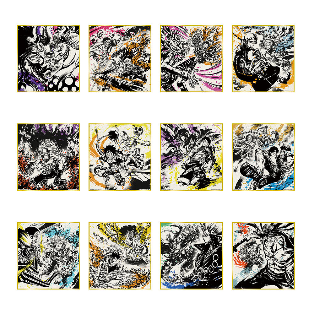 Ichiban Kuji One Piece Prize D Ink Brush Art Card - Mandorama
