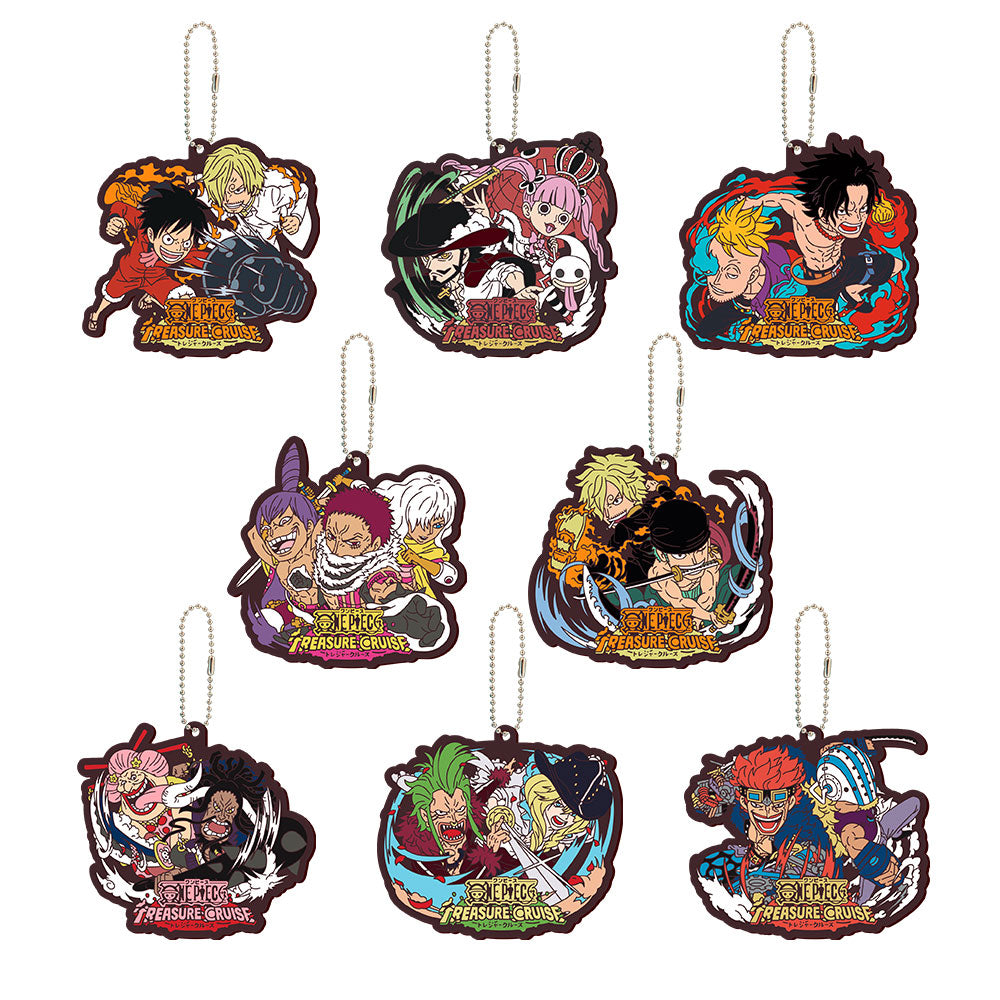 Ichiban Kuji One Piece Prize E Rubber Mascot Set ~Treasure Cruise~ - Mandorama